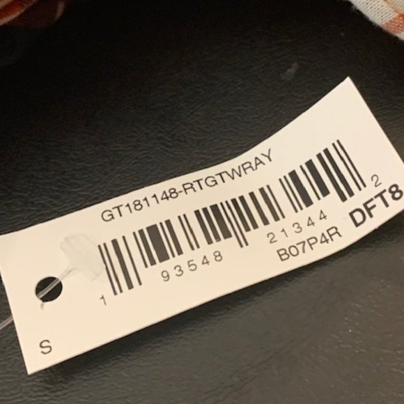 Goodthreads Men's Red/Blue Full Button Long Sleeve Plaid Shirt Small NWT - Picture 5 of 8